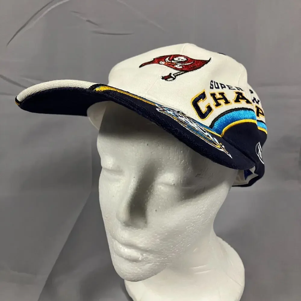 Tampa Bay Buccaneers Super Bowl XXXVII Champions Hat Reebok NFL On Field Cap‎